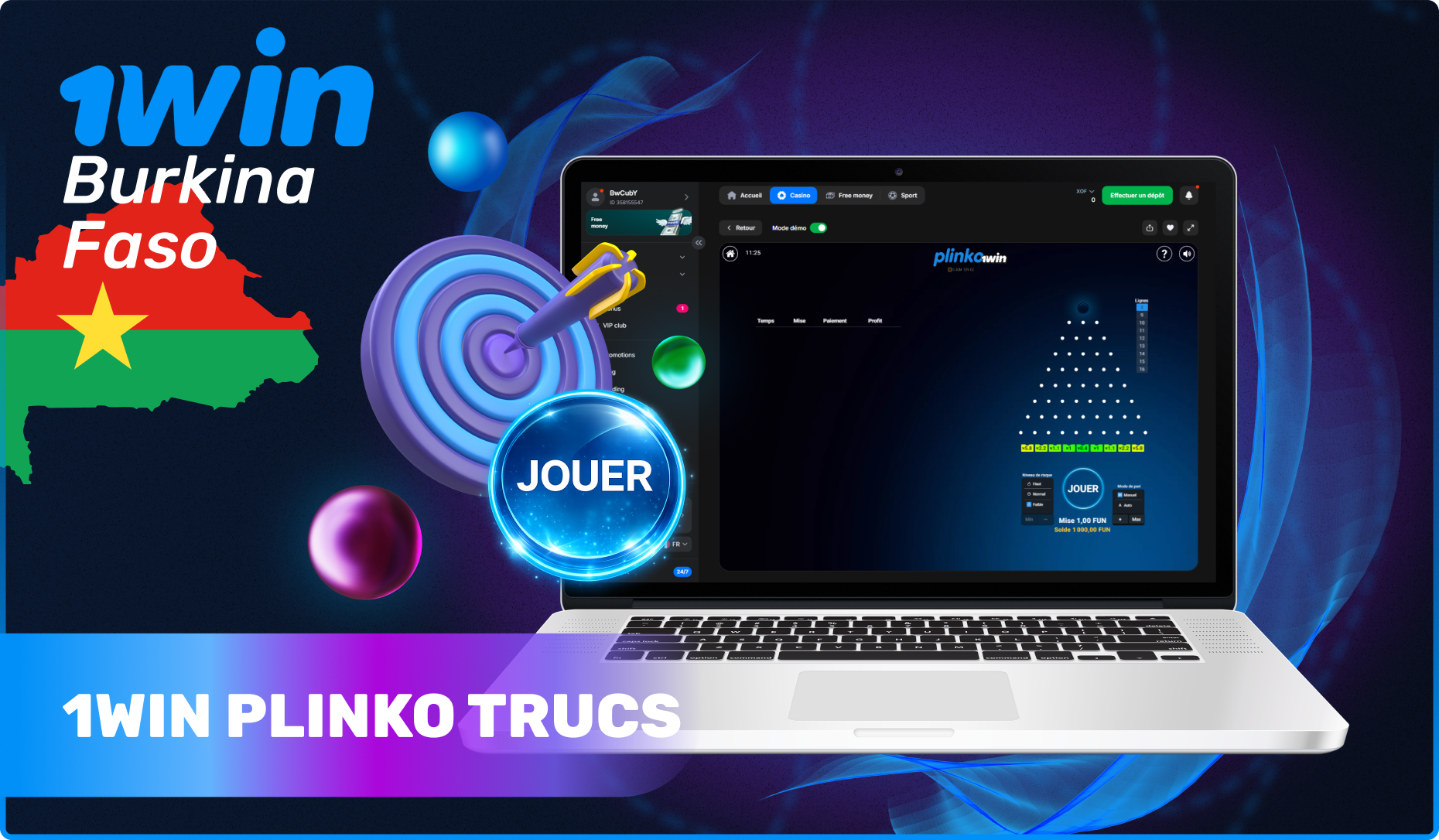 1win Plinko Trucs, astuces et stratégies populaires