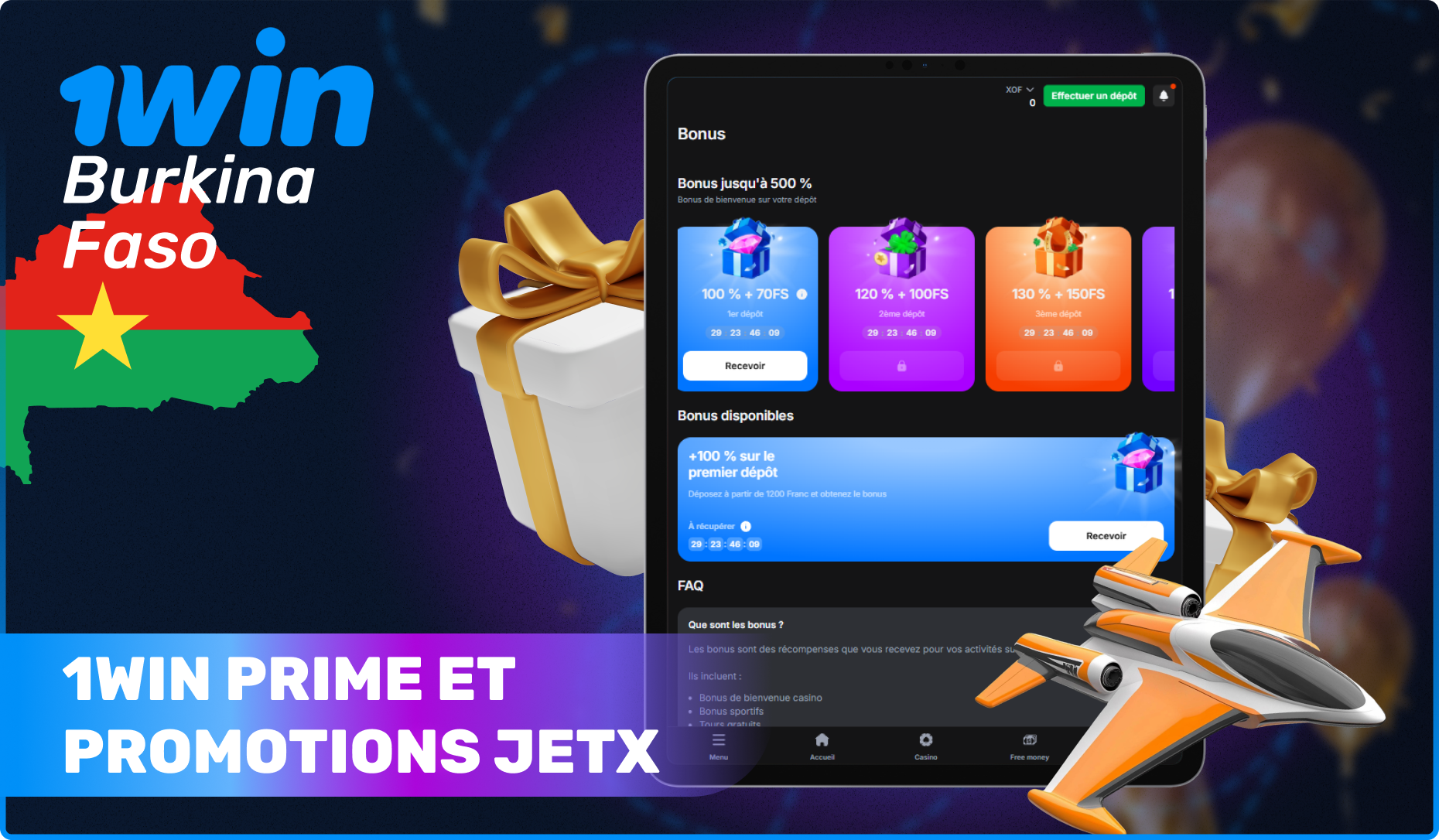 Large éventail de 1win Prime et promotions JetX pour les nouveaux clients et les clients actuels